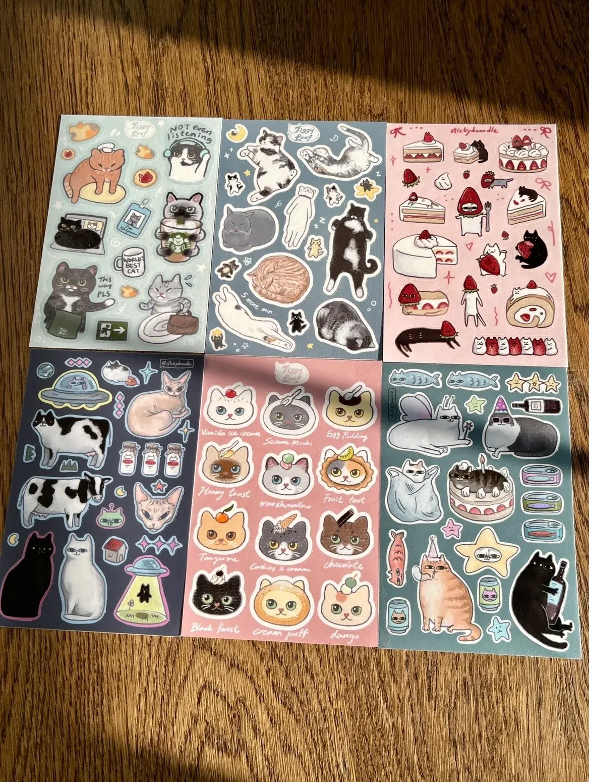 TiggyLoaf Sticker Sheets