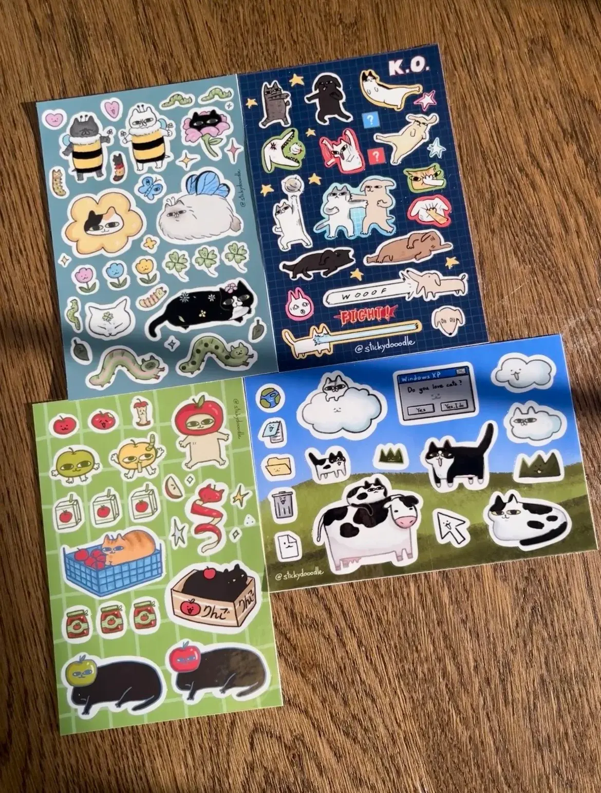 TiggyLoaf Sticker Sheets (2)