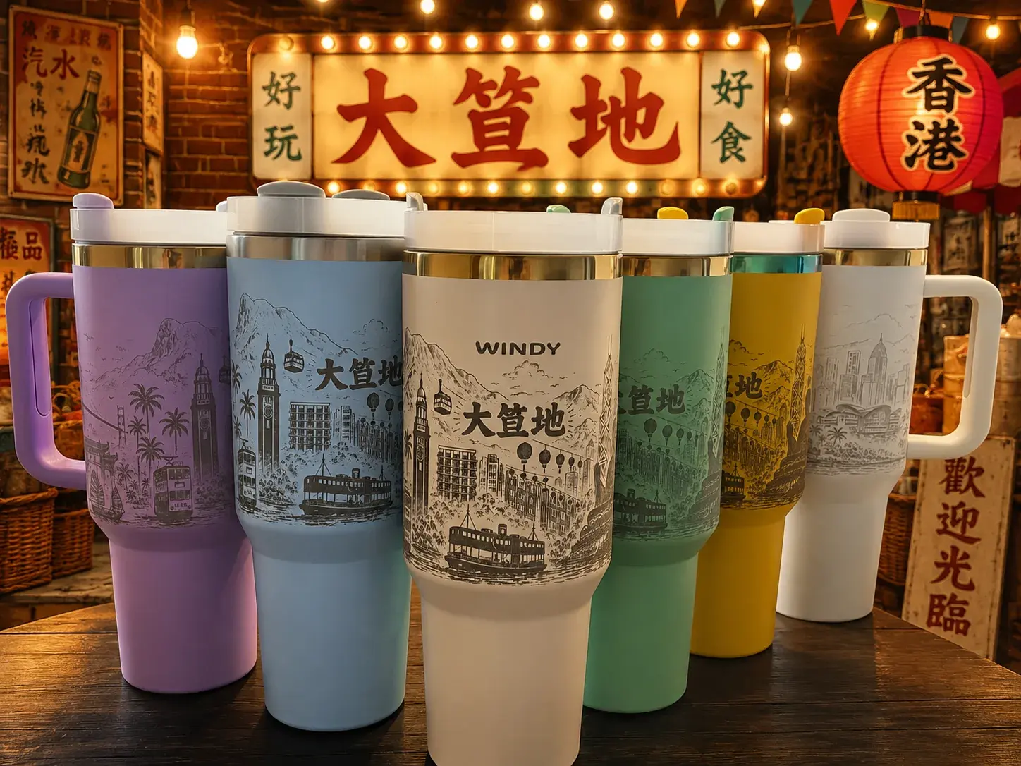 雷射雕刻保溫杯 (可客制)