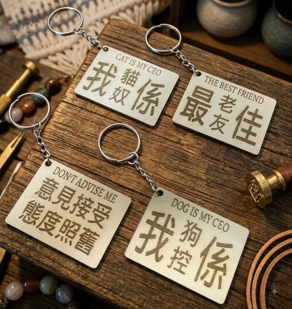 小巴牌鎖匙扣